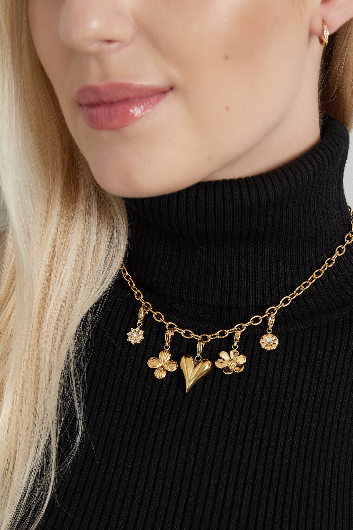 Charming daily ketting goud