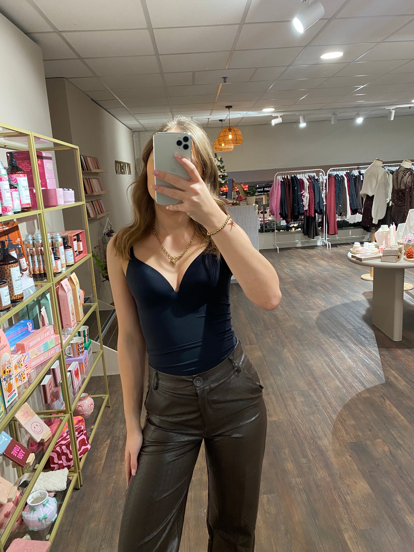 Mia - shapewear body zwart