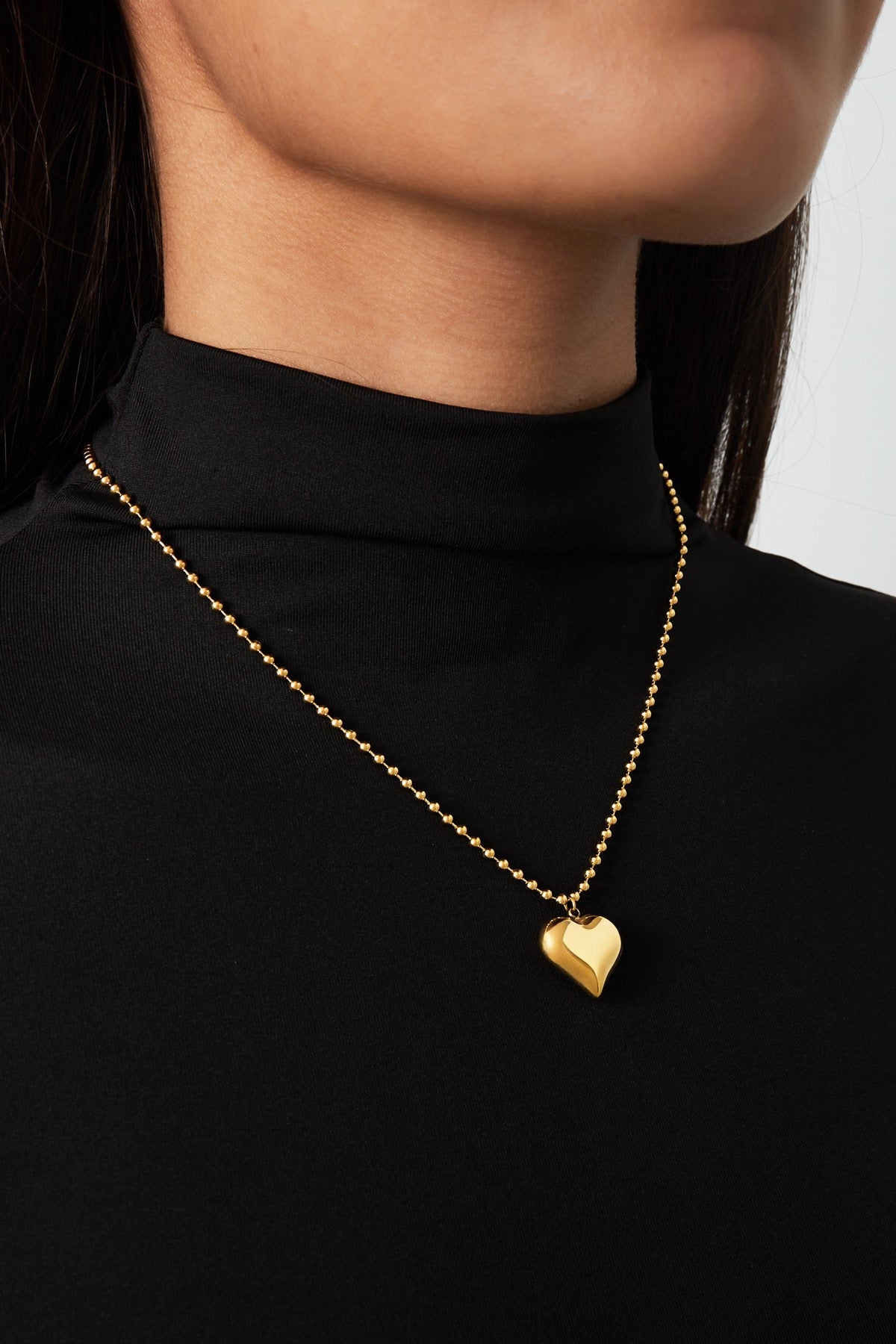 Much love ketting goud