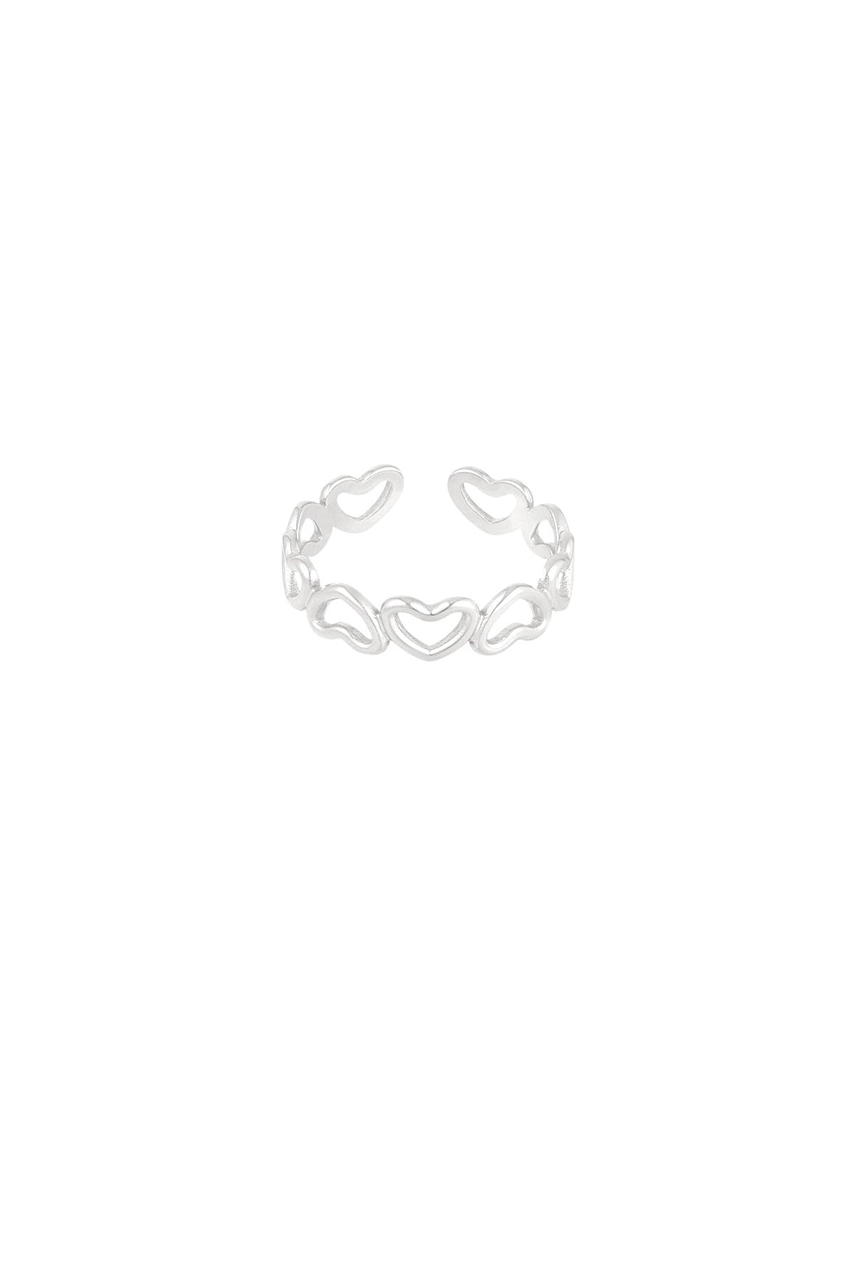 Love all over ring zilver