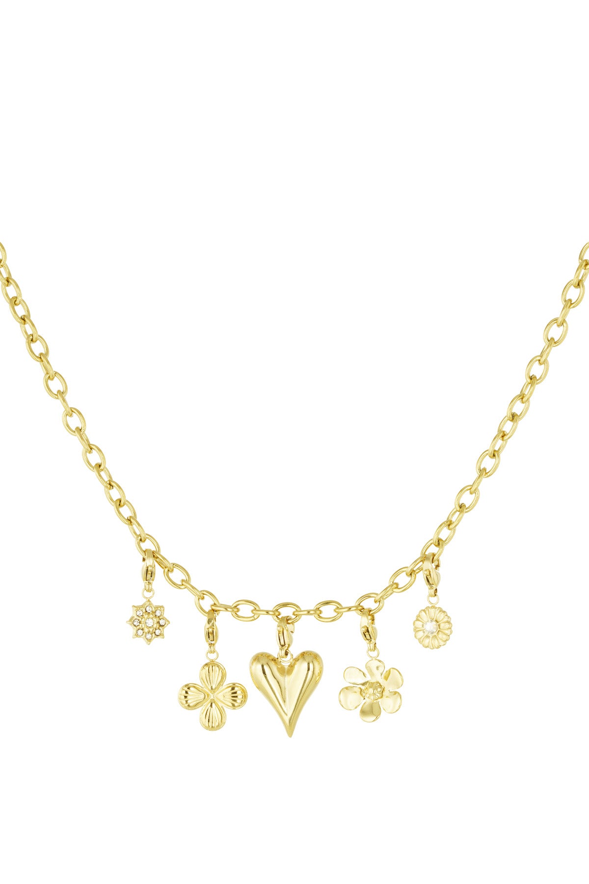 Charming daily ketting goud