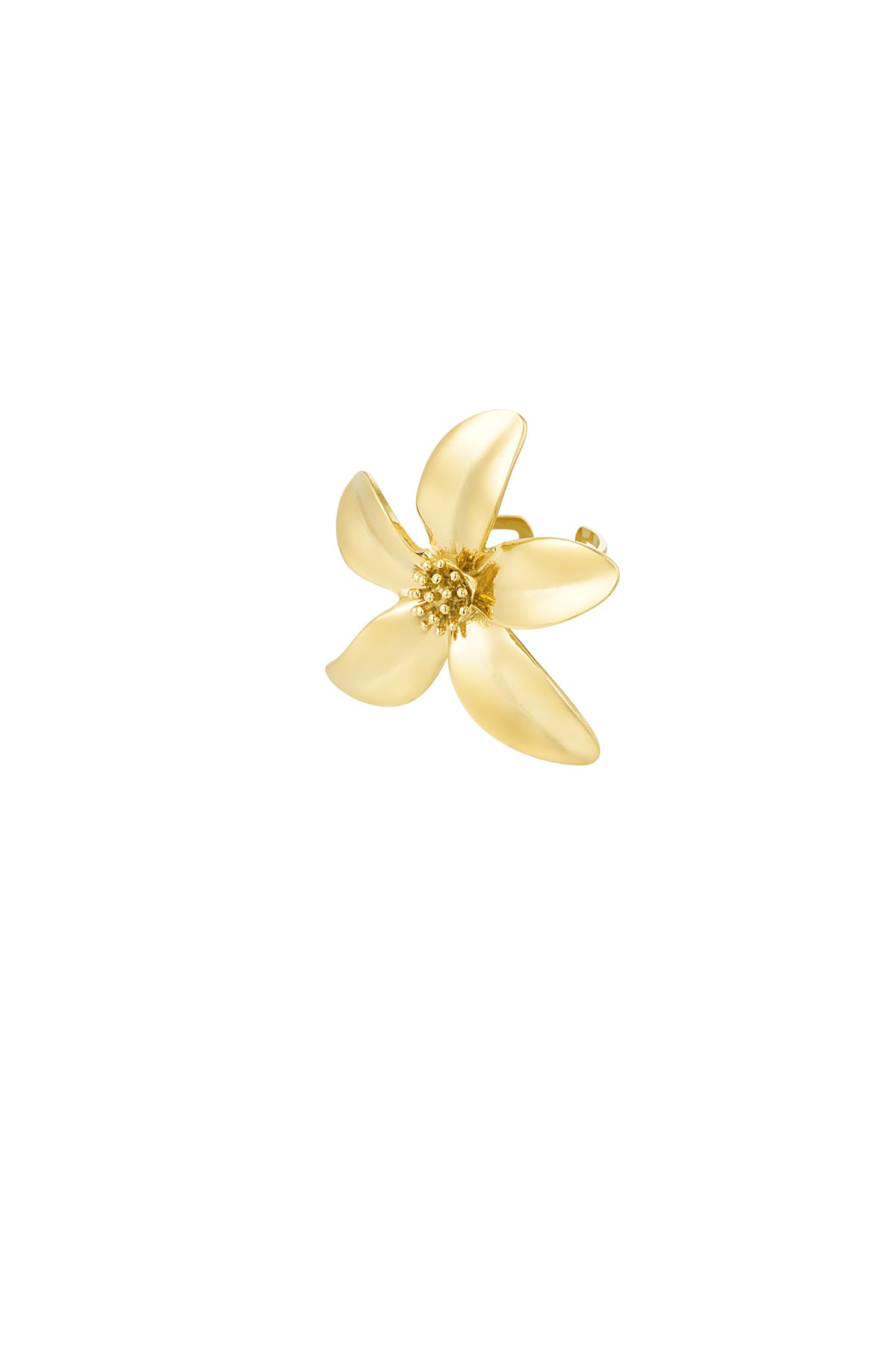 Floral girl ring goud