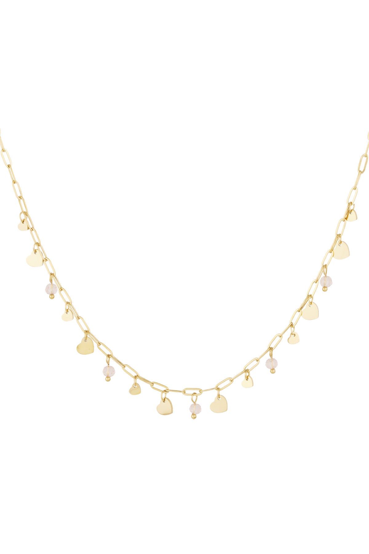 Full of love ketting goud