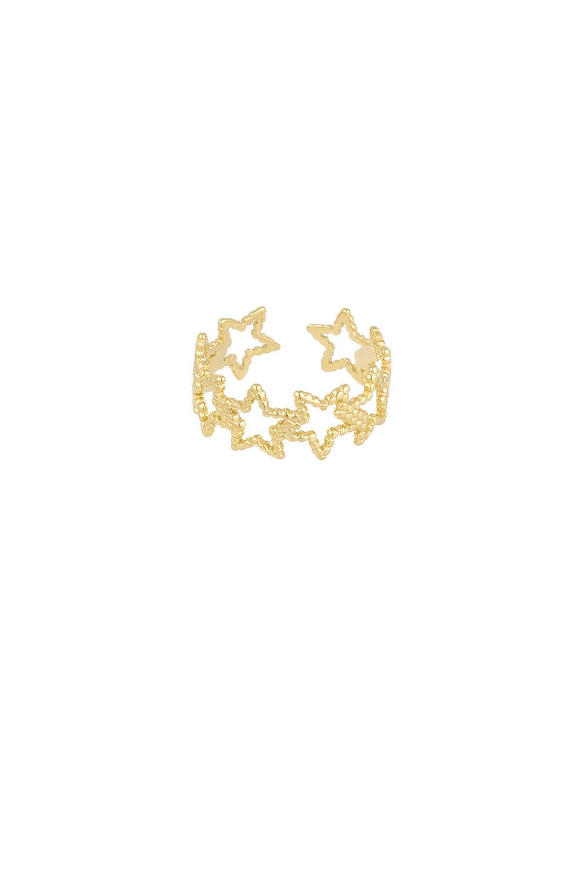 Sparkle all the way ring goud