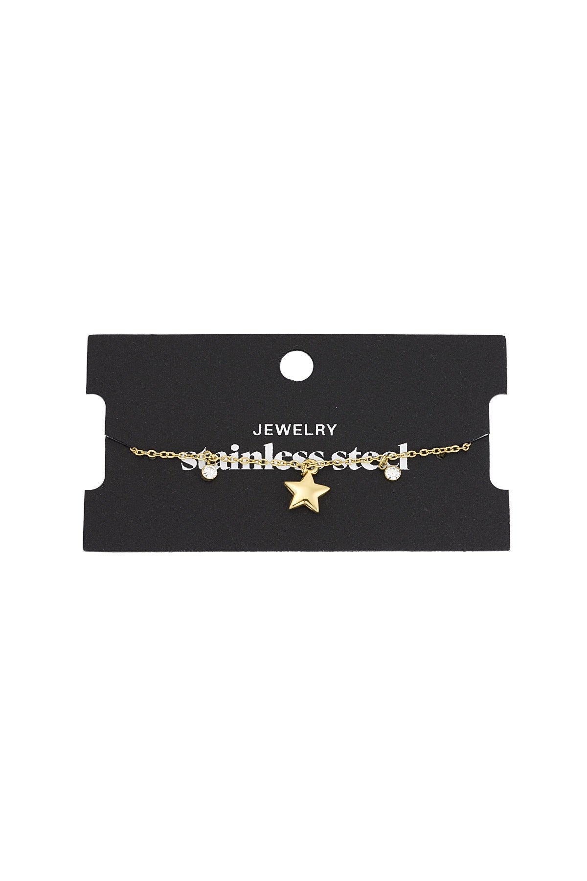 Star sign armband goud
