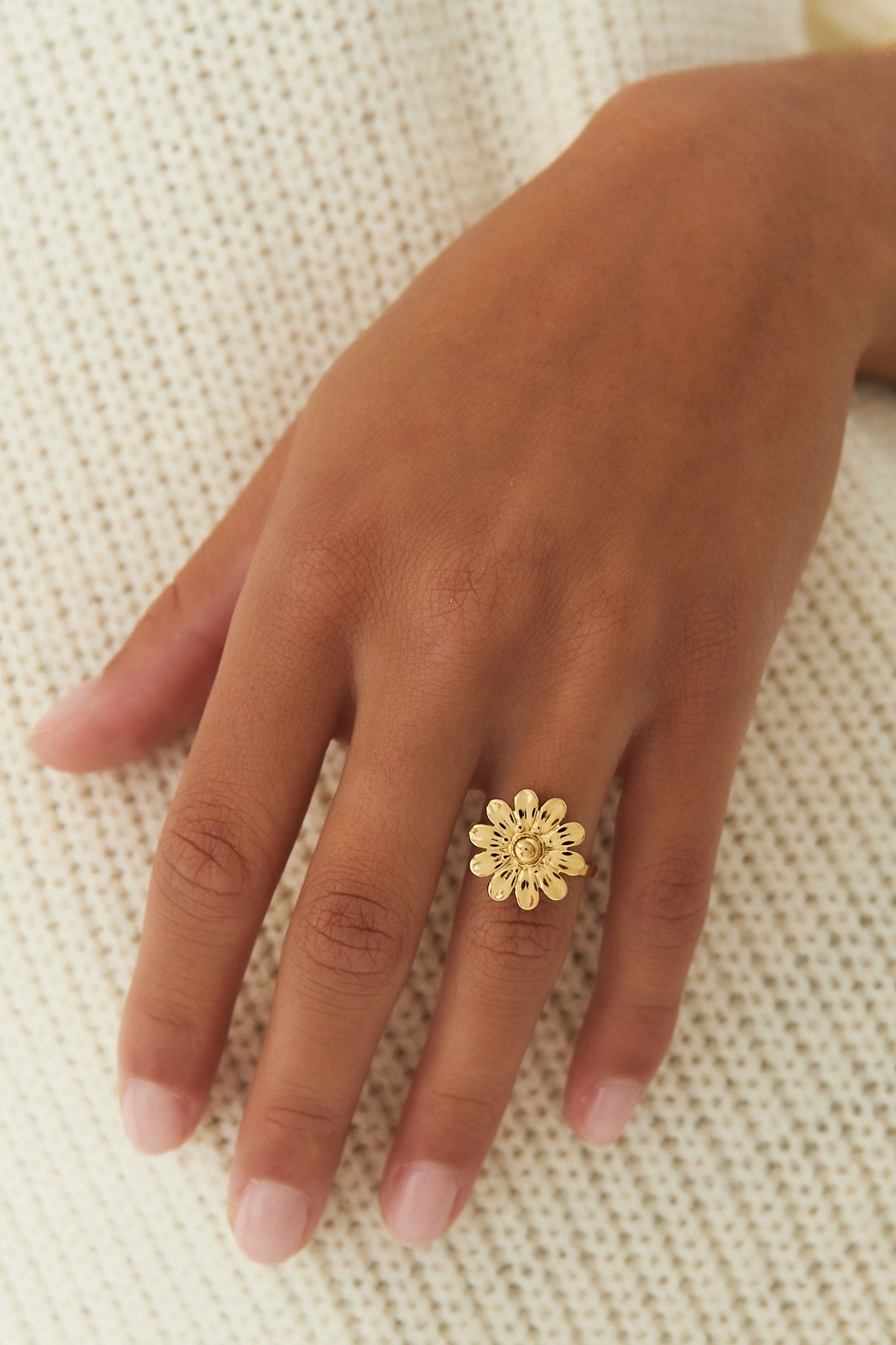 Blossom bliss ring zilver