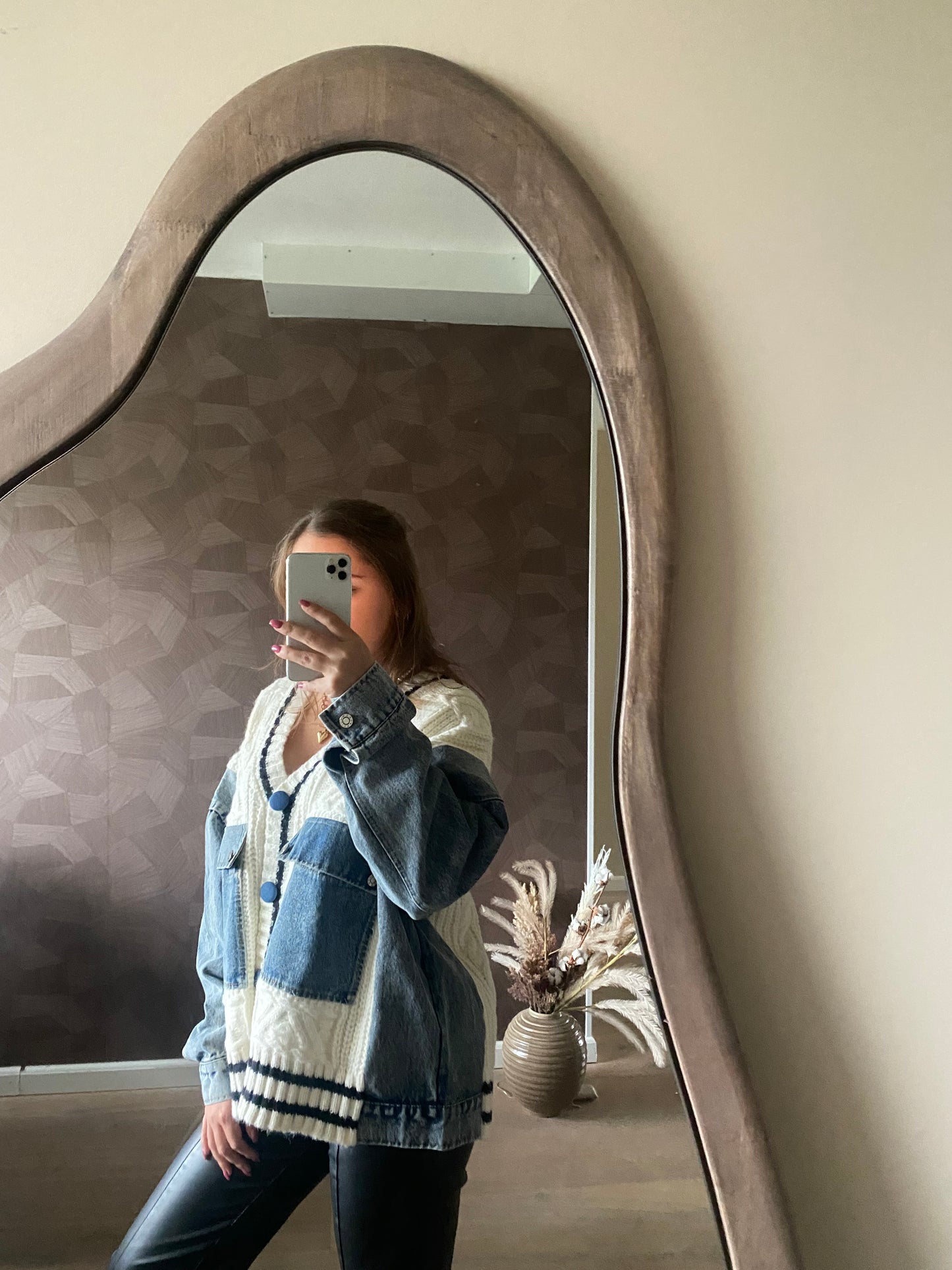 Loïs - Denim cardigan