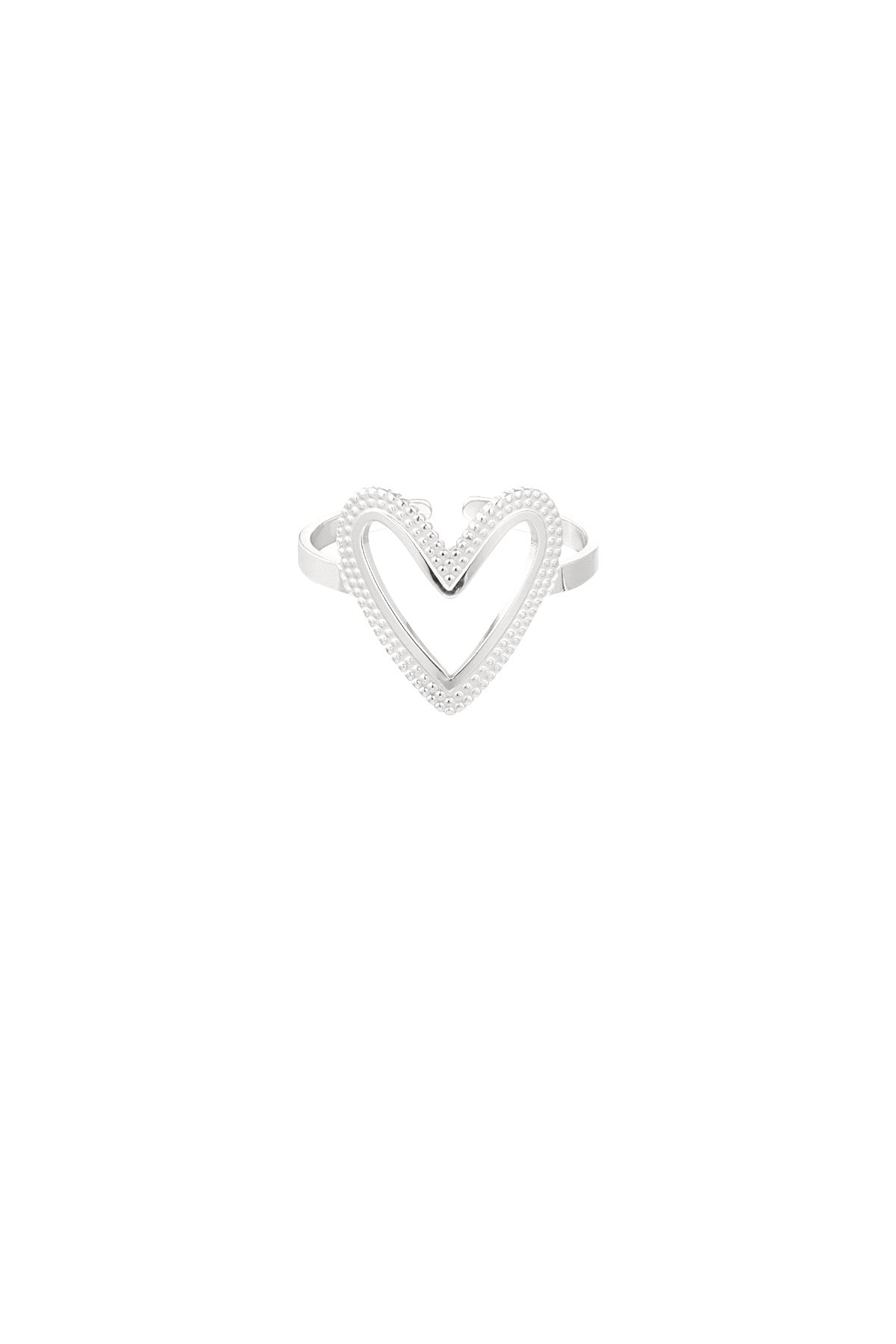 Forever love ring zilver