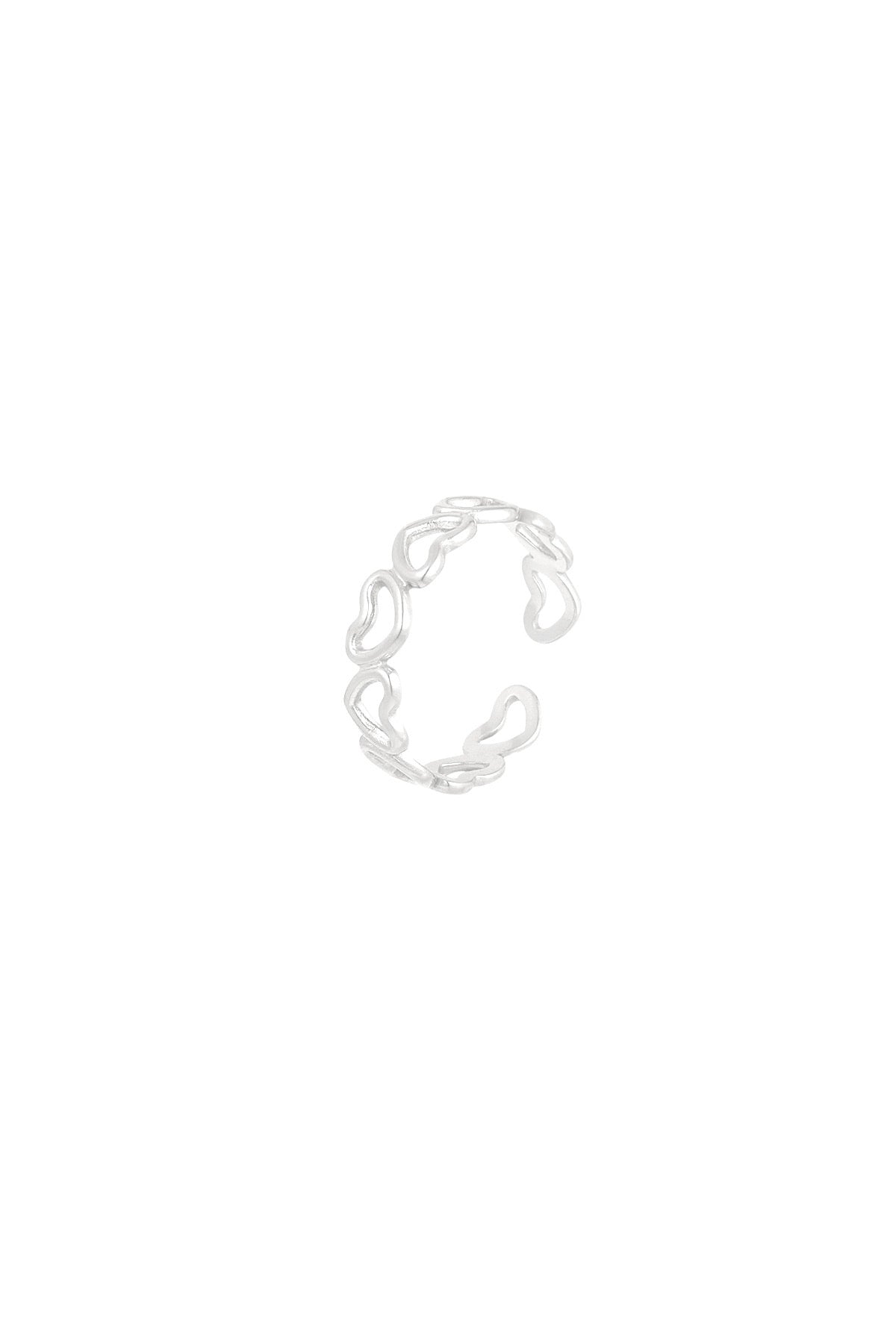 Love all over ring zilver