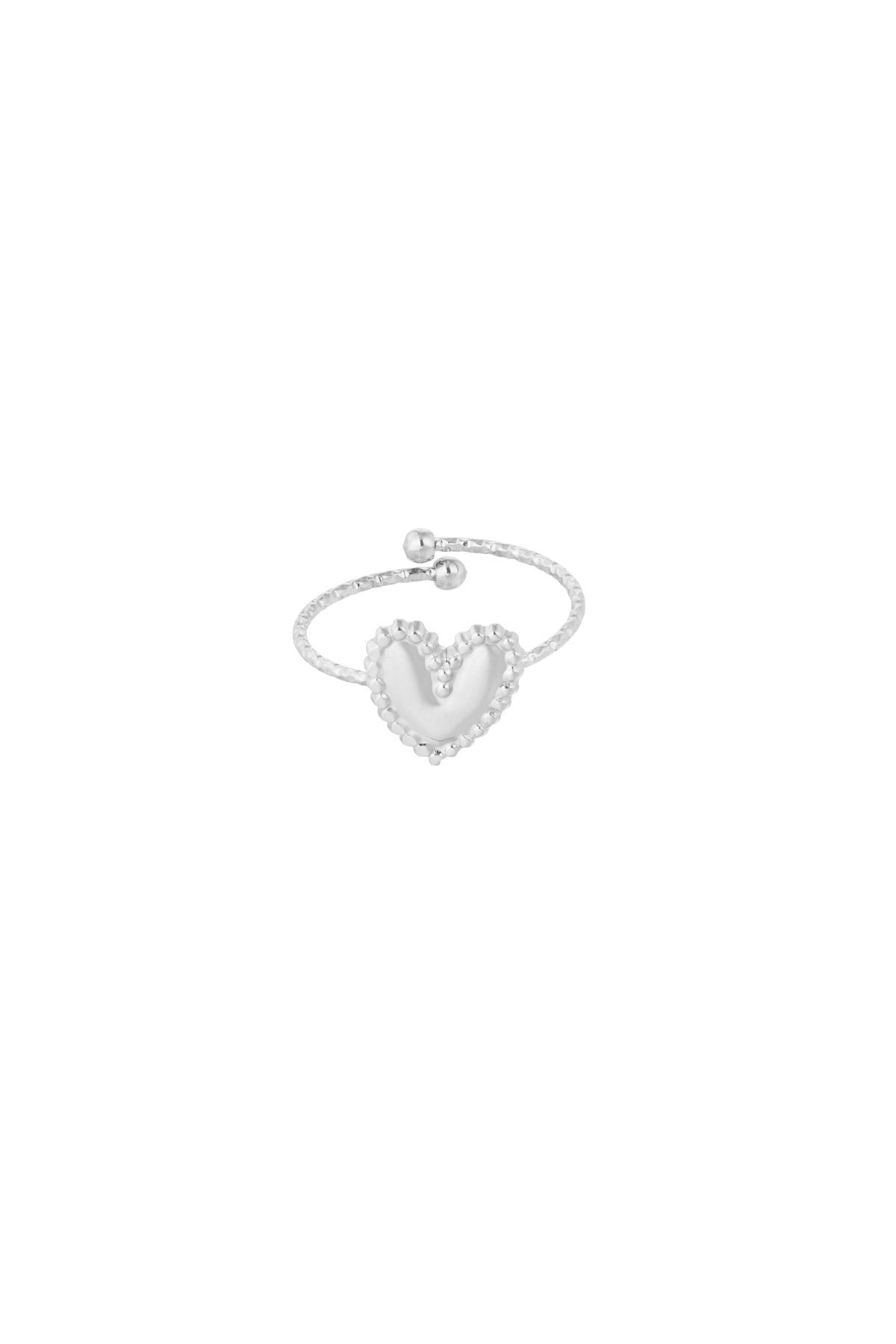Lover girl ring zilver