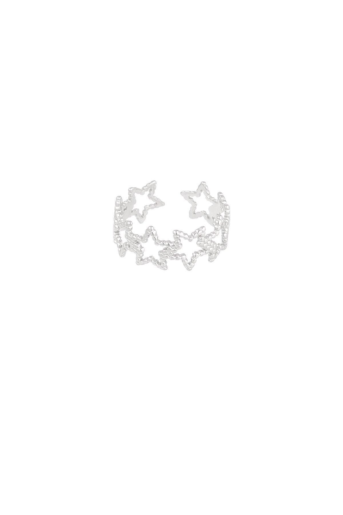 Sparkle all the way ring zilver