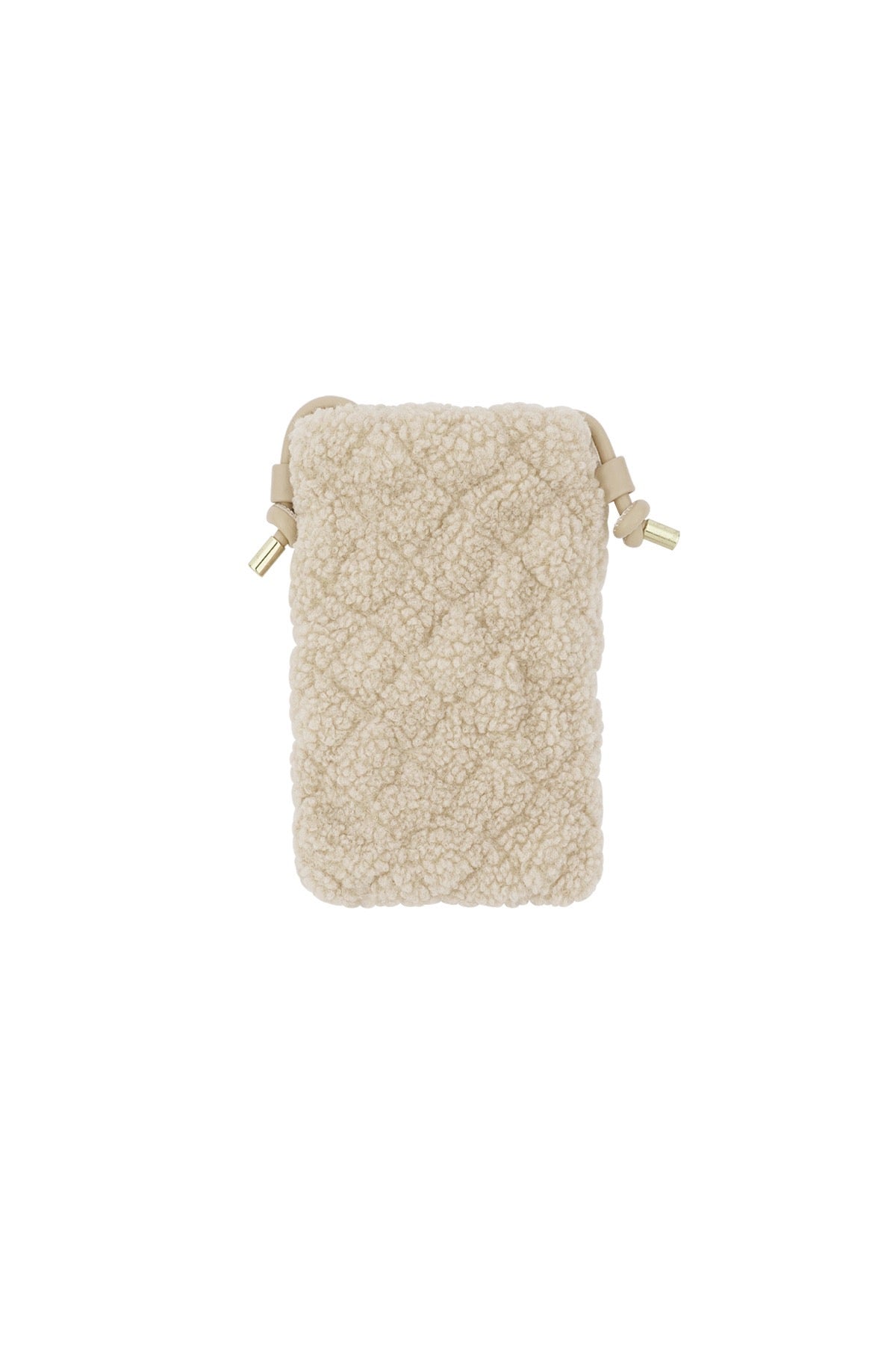 Telefoontas teddy beige