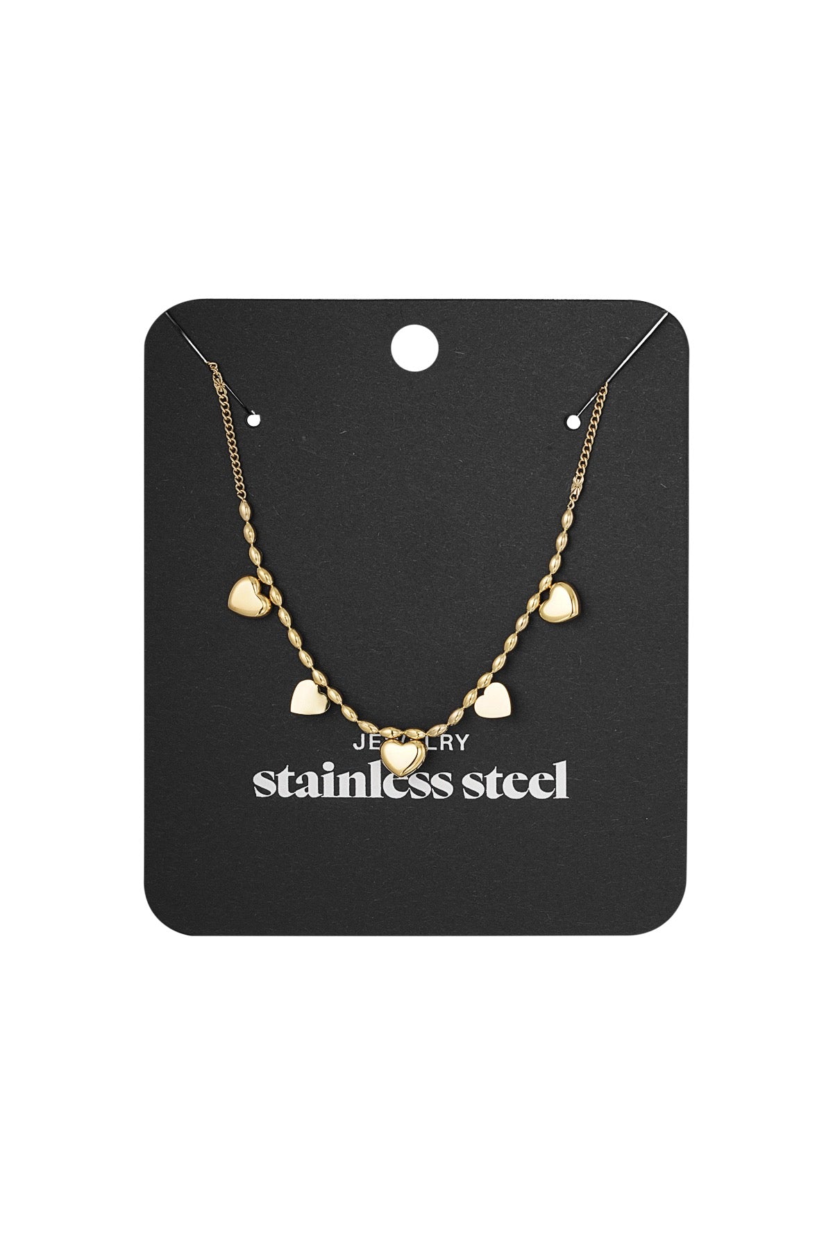 Tiny heart affair ketting goud
