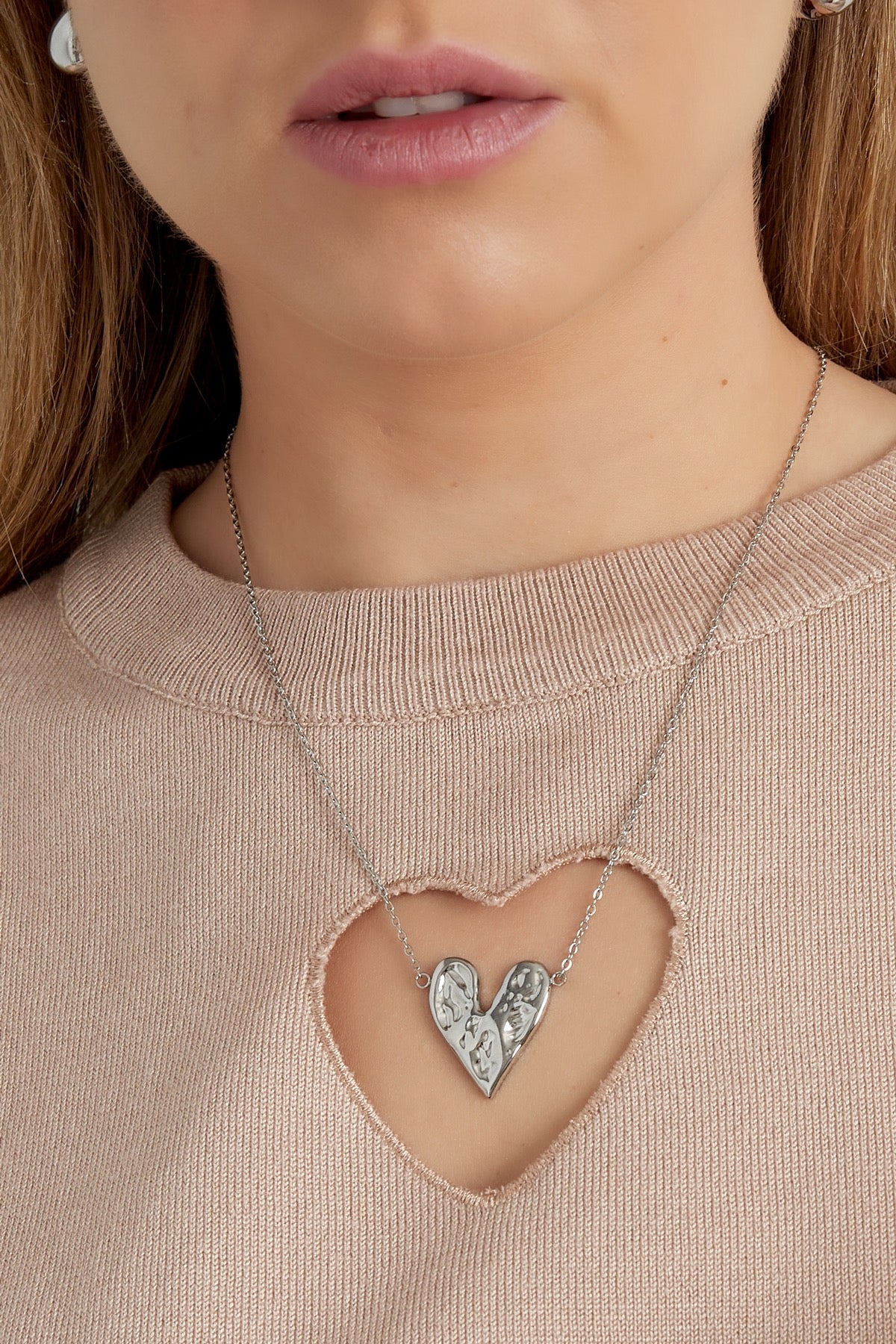 My love ketting zilver