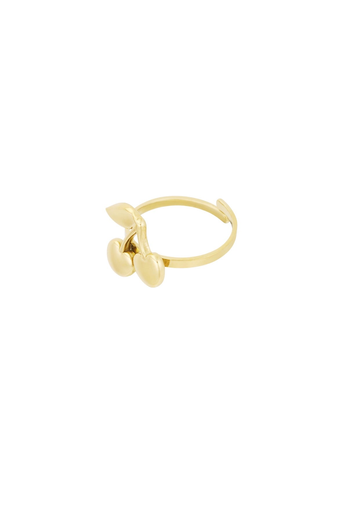 Cherry ring goud