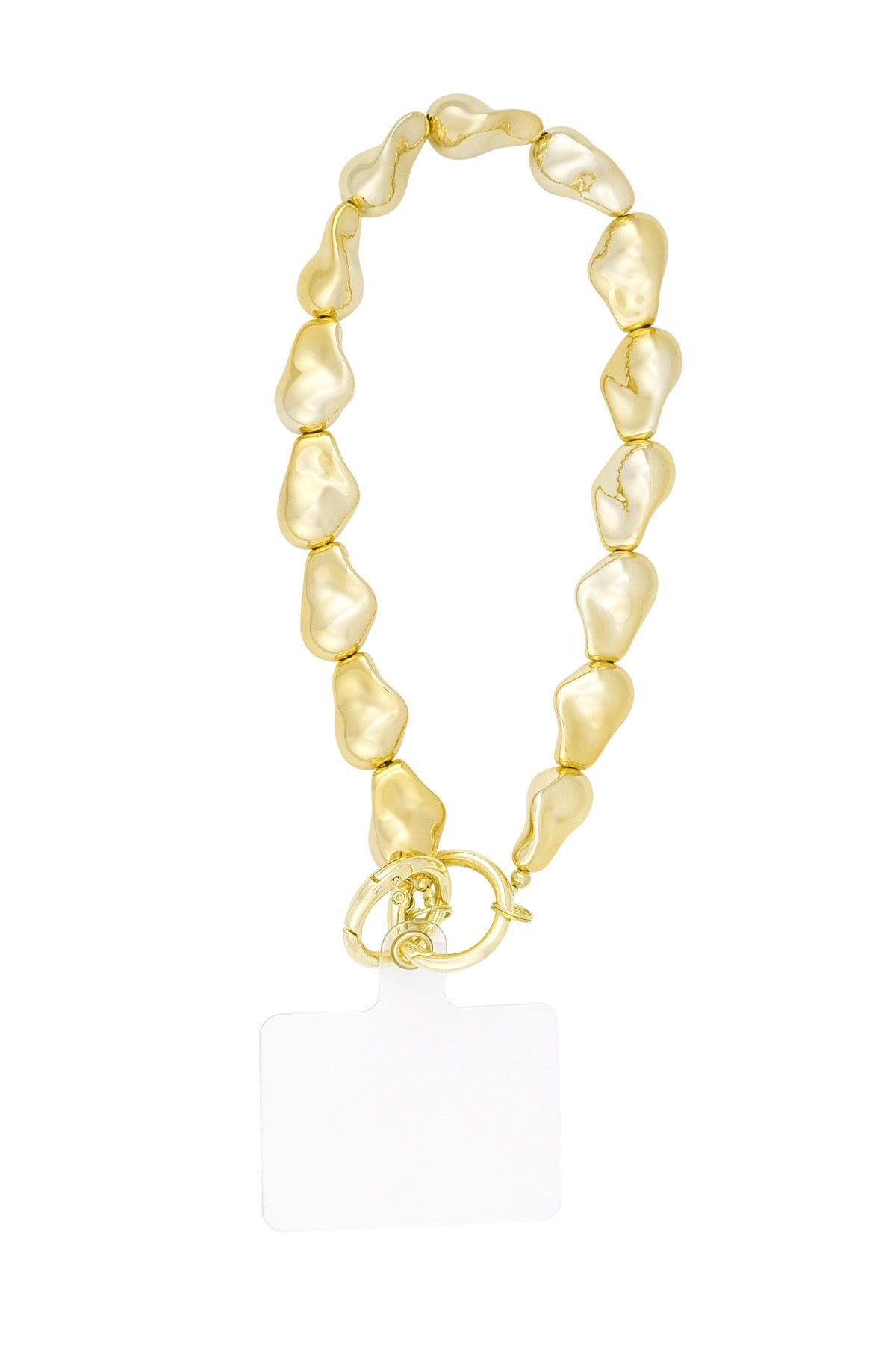 Telefoonkoord elegant edge goud