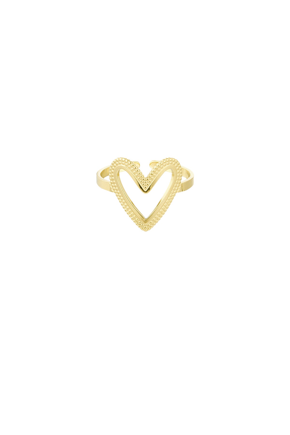 Forever love ring goud