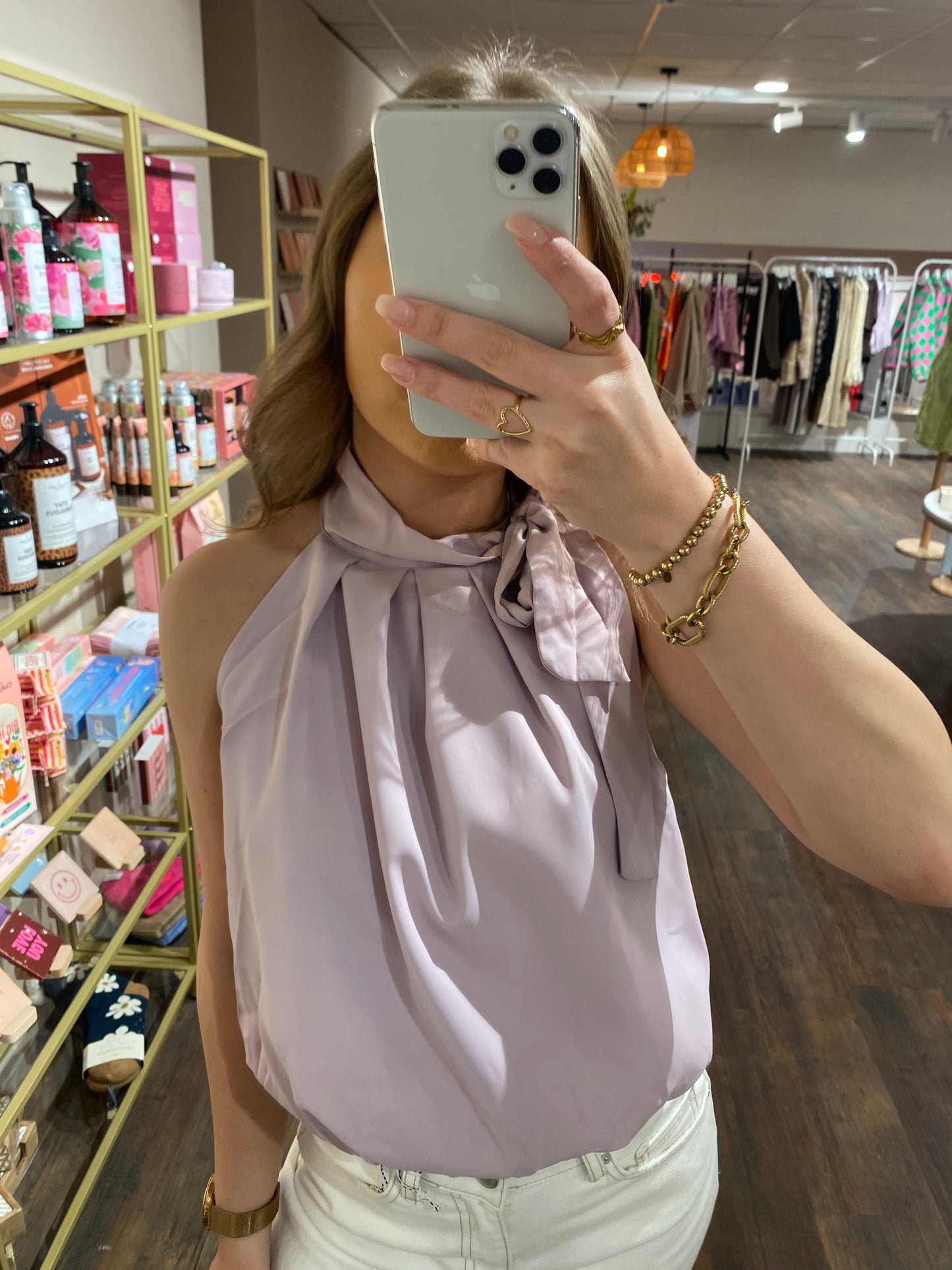Haltertop perfect voor een avondje uit of bruiloft