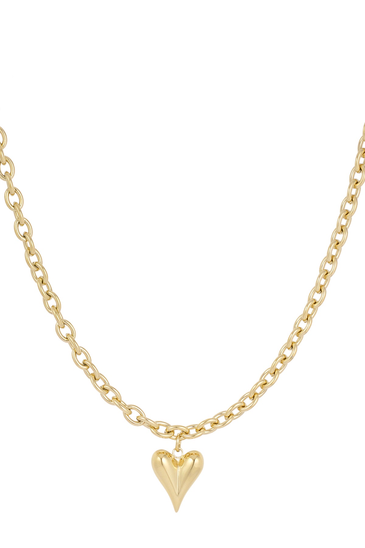 Ketting love rules goud