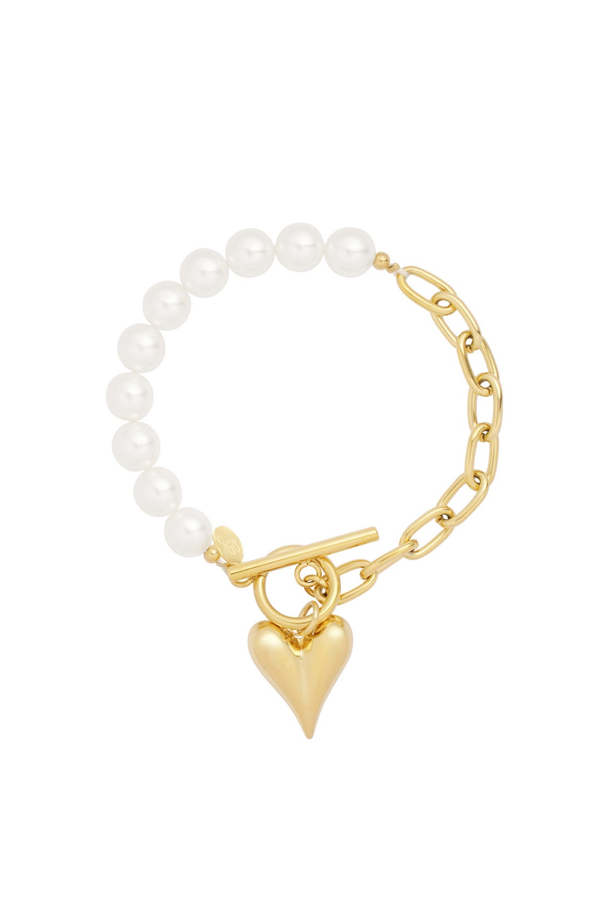 Double love armband goud