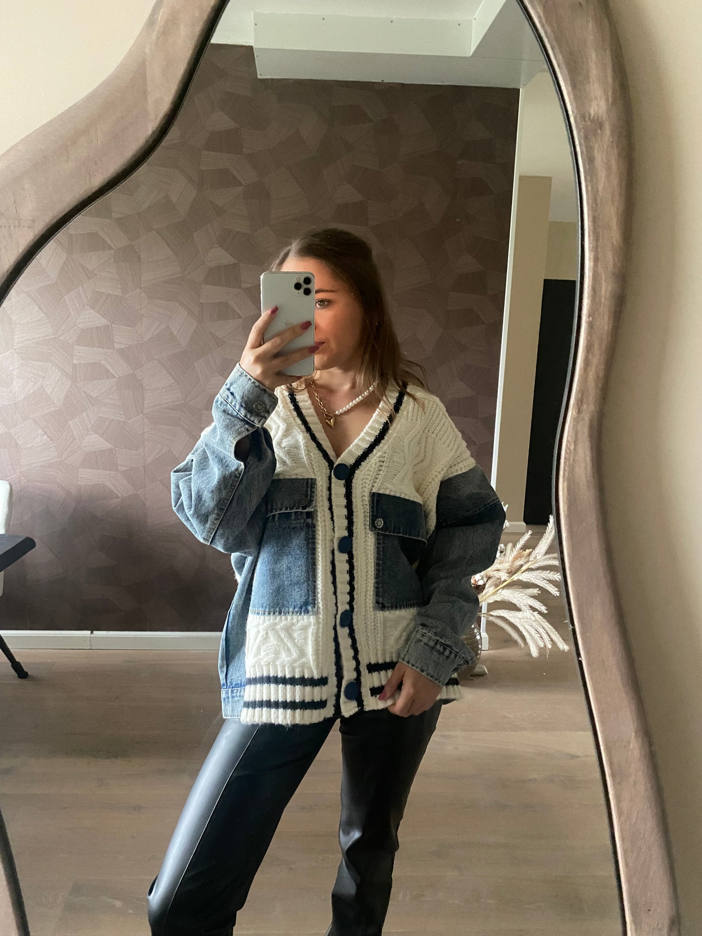 Loïs - Denim cardigan