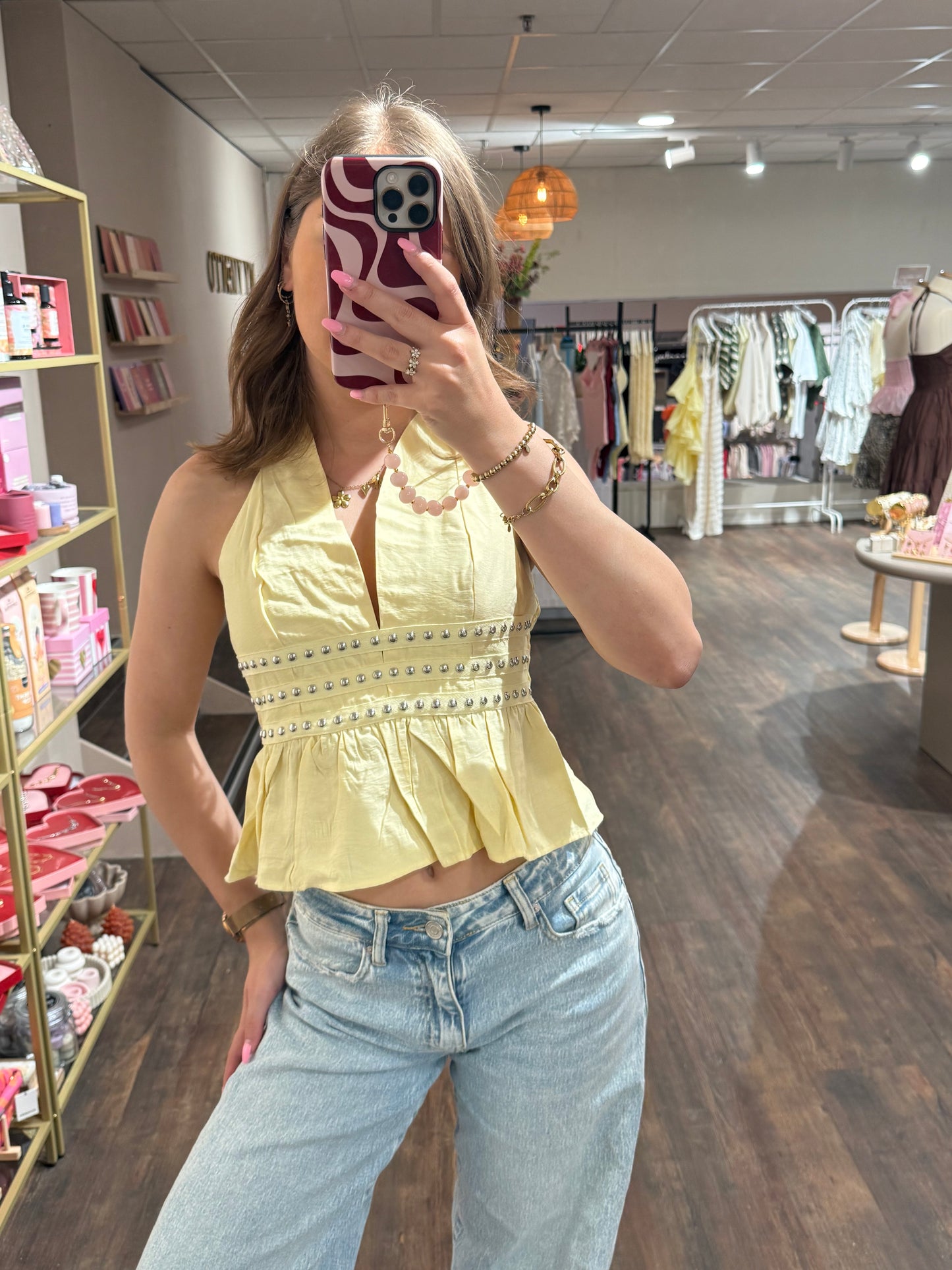 Gele top perfect voor festivals en vakantie