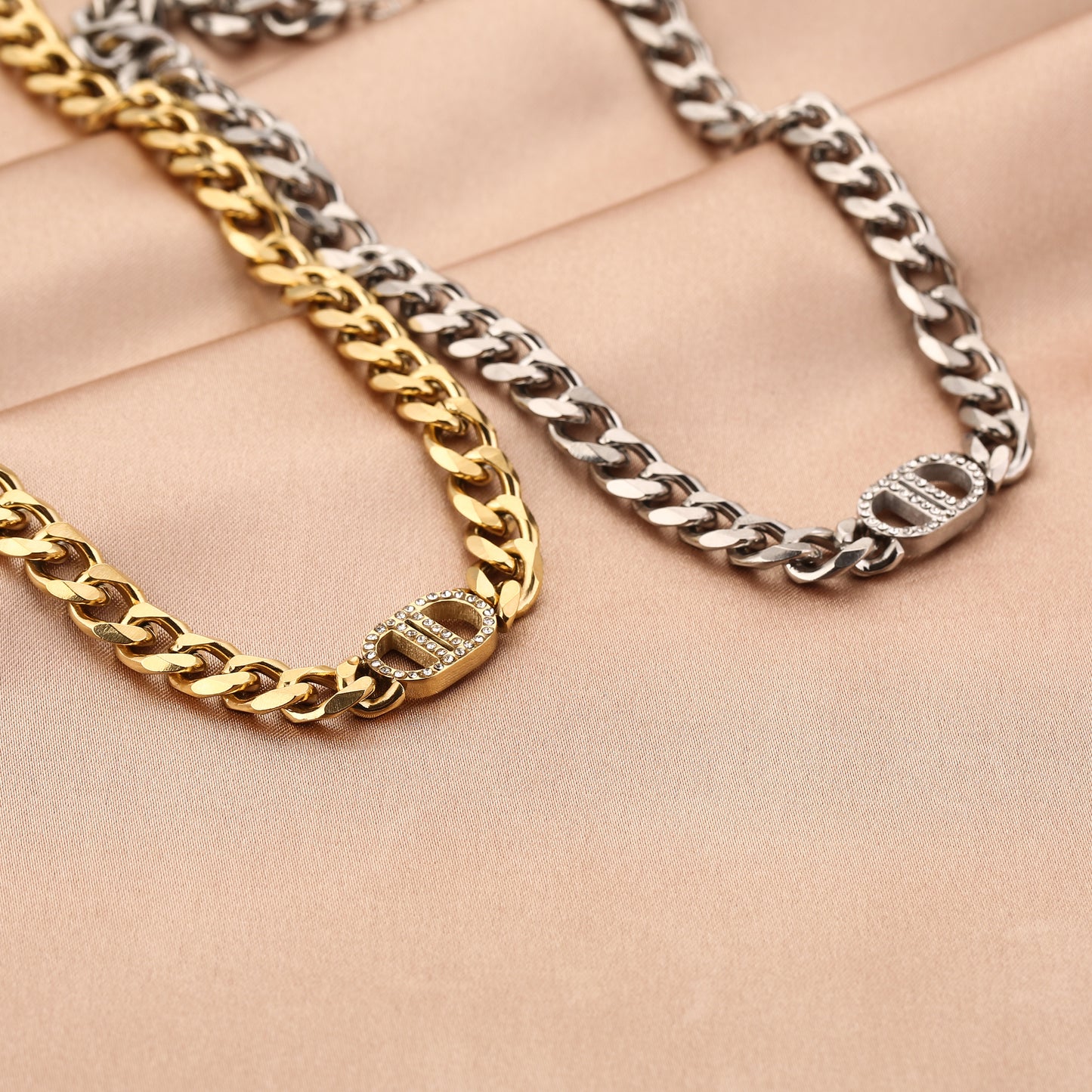 Inspiration ketting goud