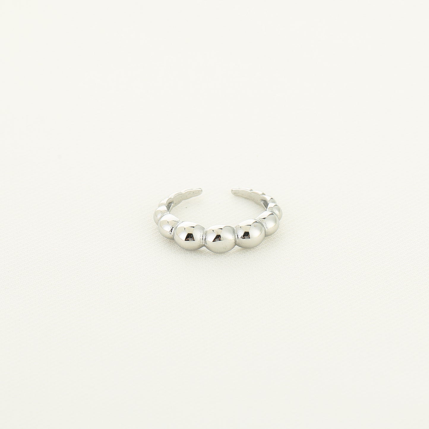Dots ring zilver