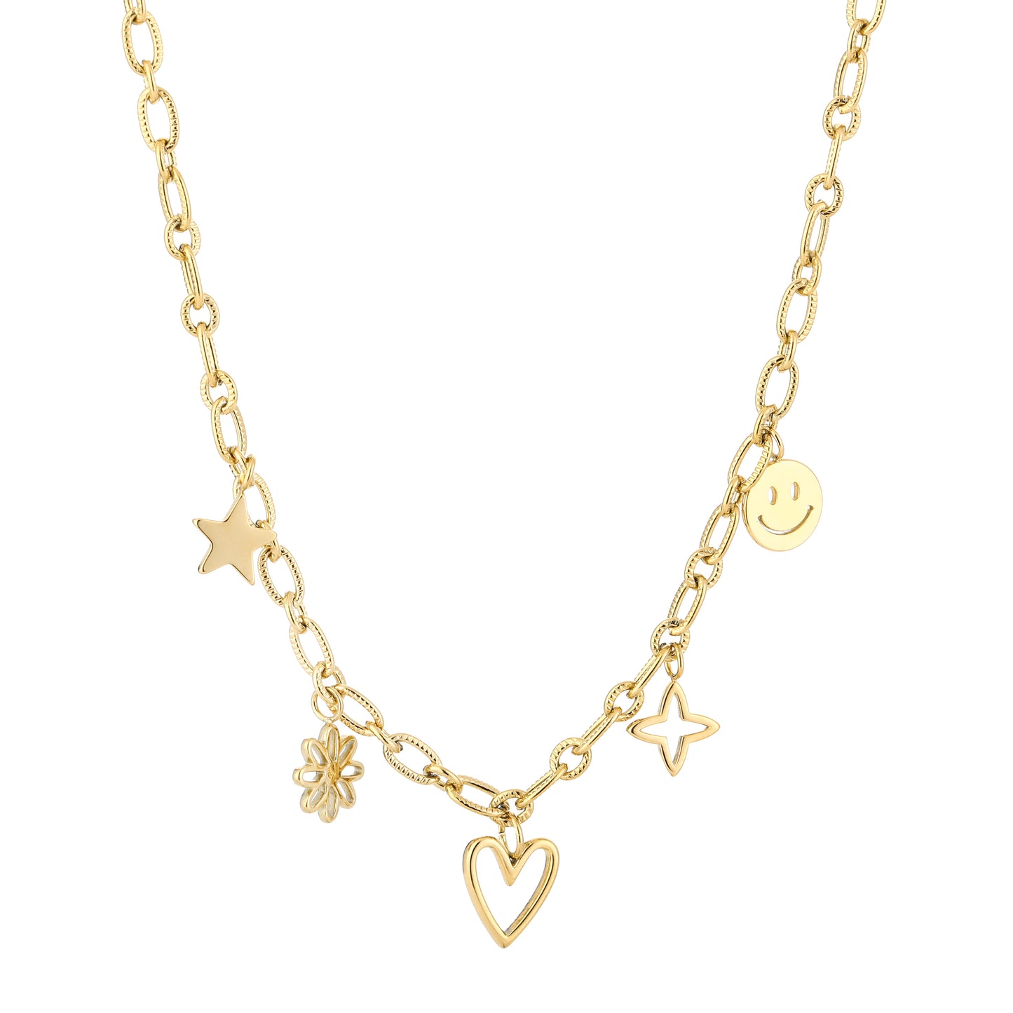 Lovely bedel ketting goud