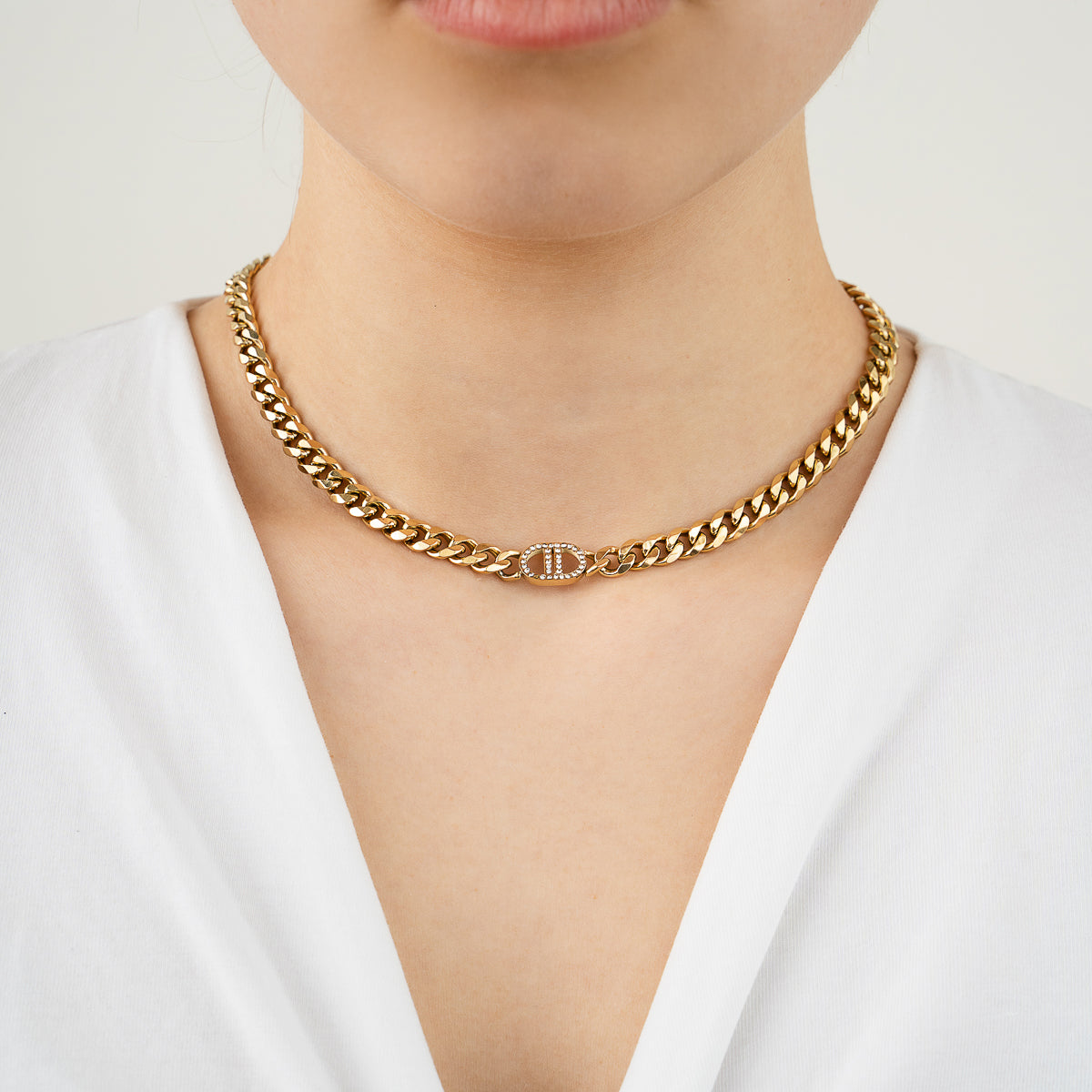 Inspiration ketting goud