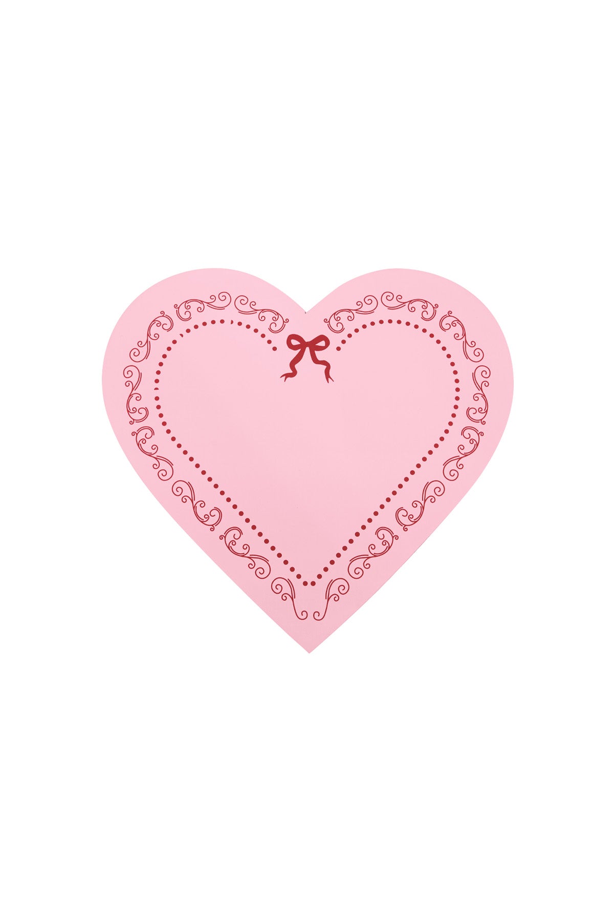 Giftbox hartjes ketting zilver