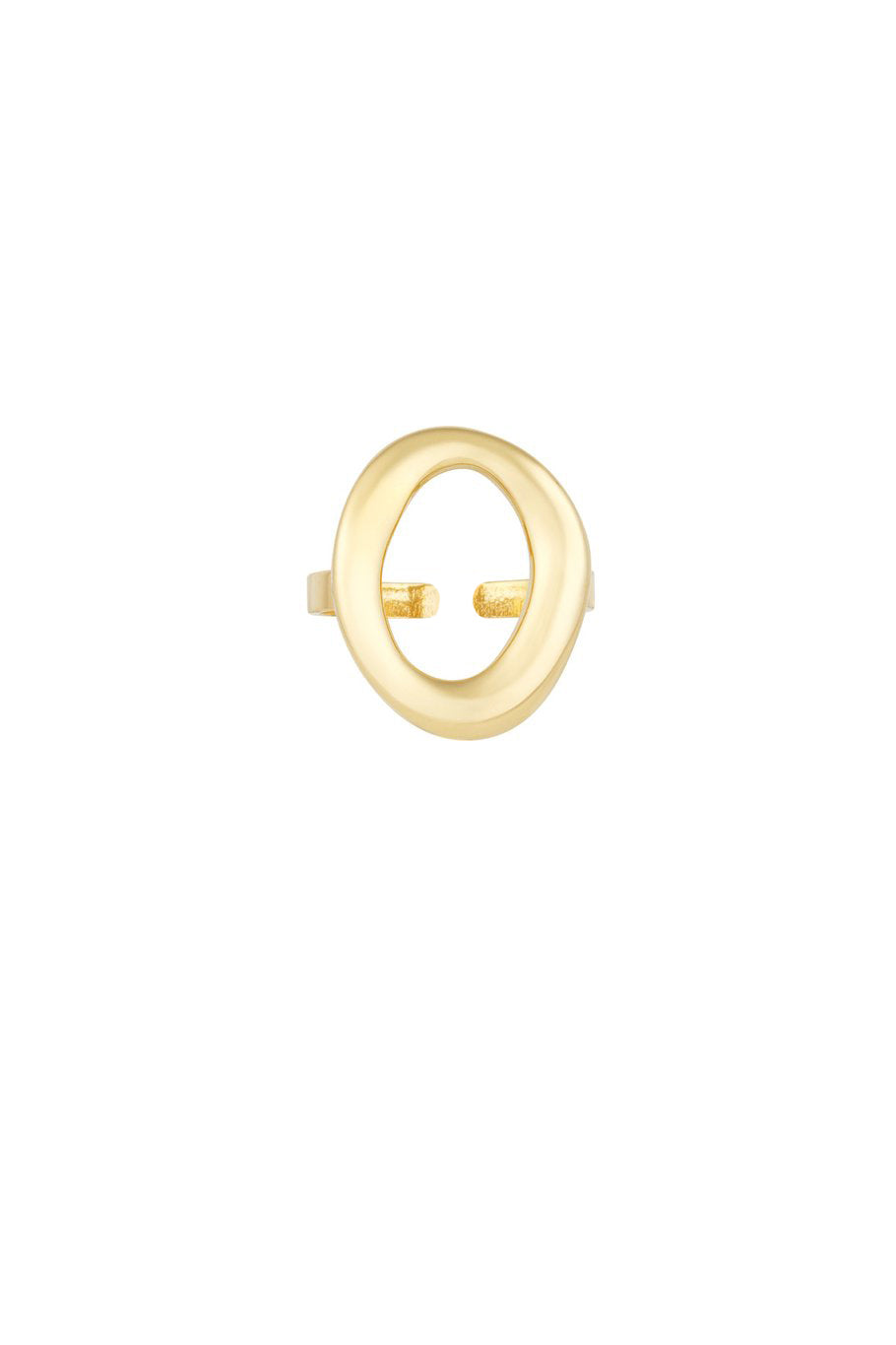 Hoop ring goud