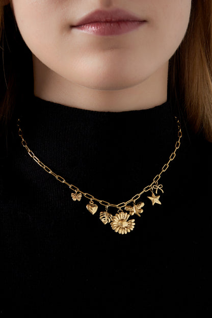 botanical bliss ketting zilver