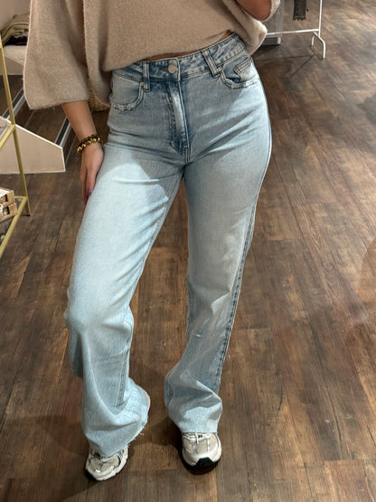 Fay - wide leg jeans lichtblauw tall