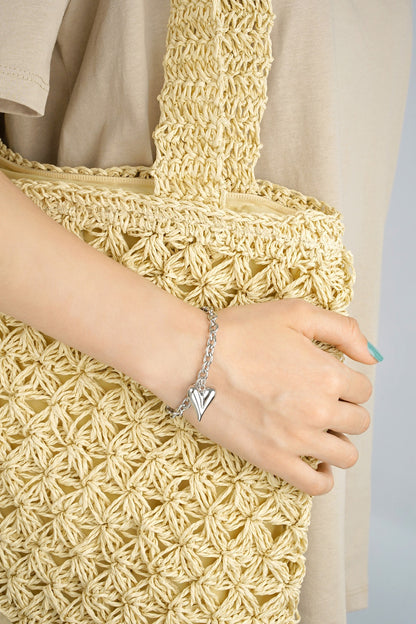 Love rules armband goud