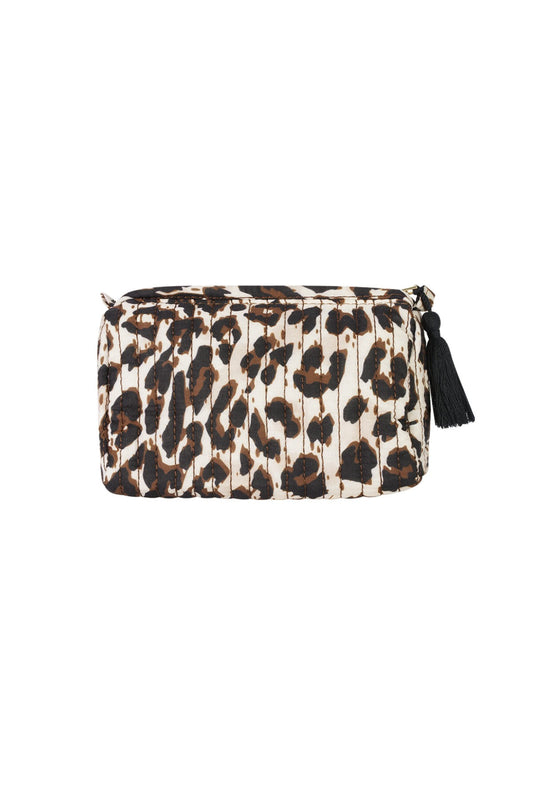 Makeup tas luipaardprint