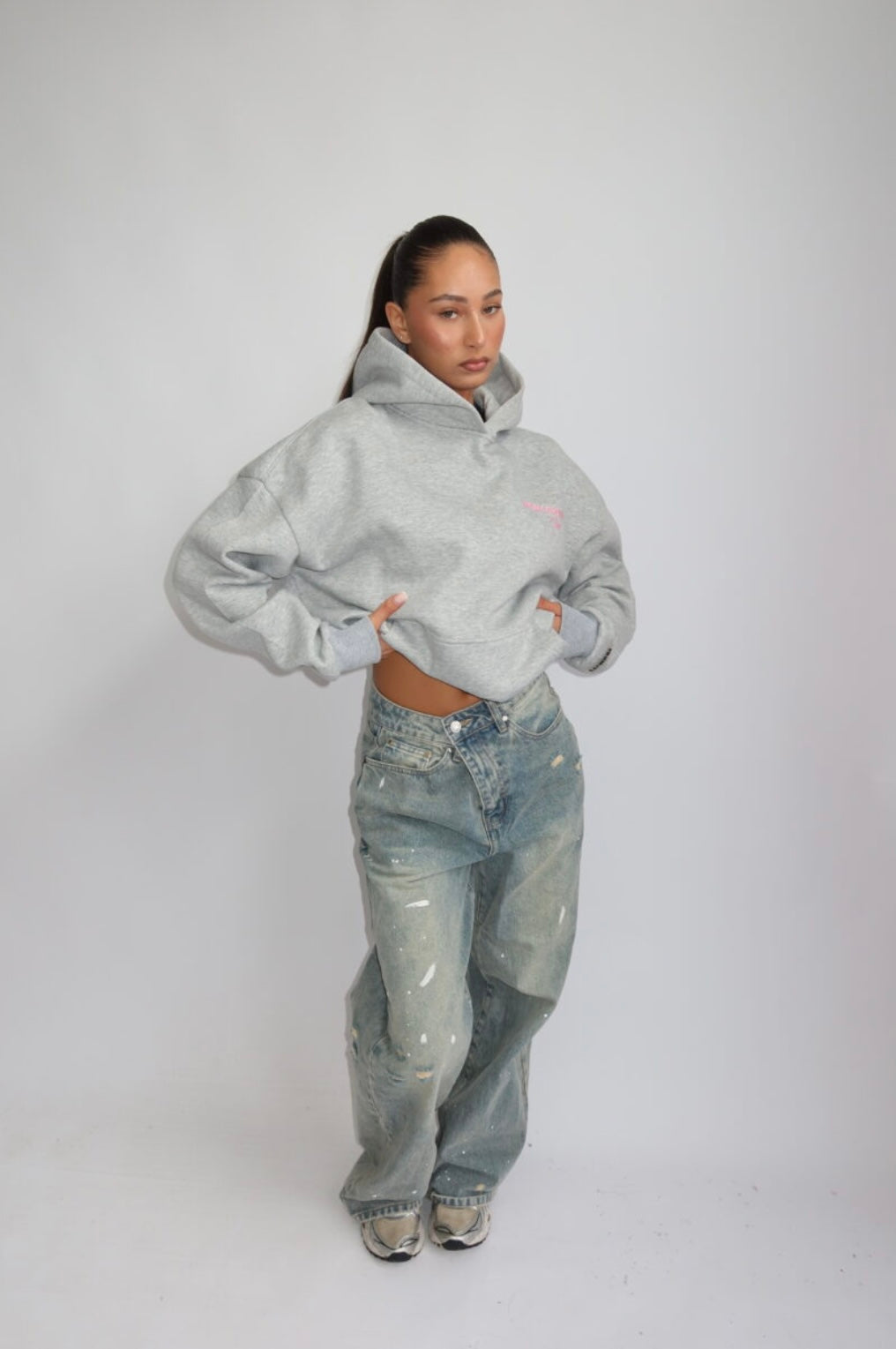Priority - Work From Home Hoodie - Melange Gray