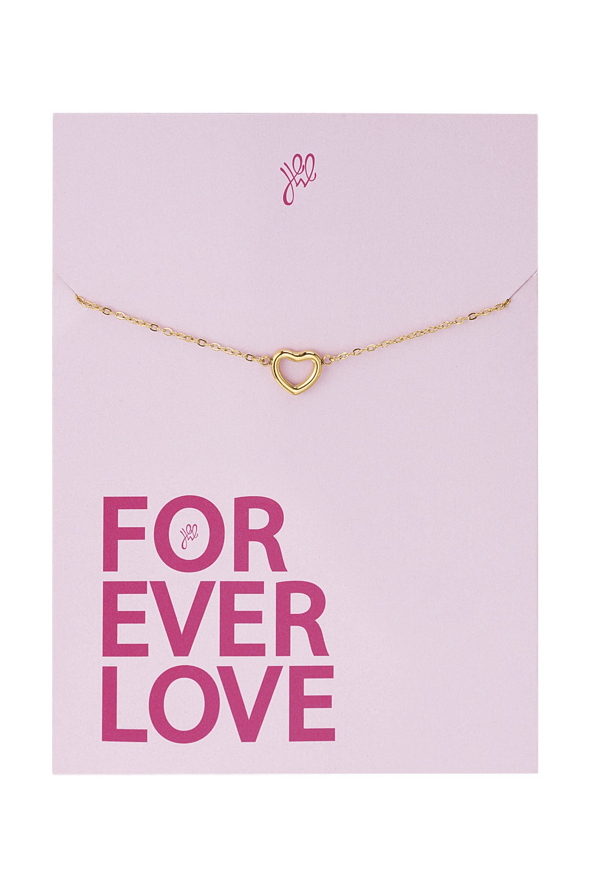 Forever love armband goud