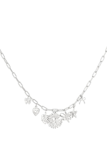 botanical bliss ketting zilver