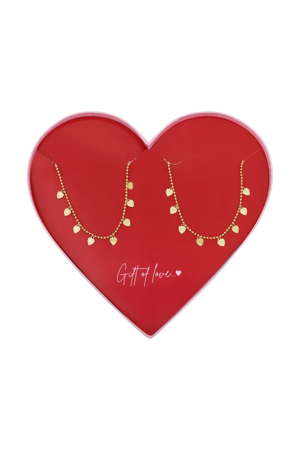 Giftbox endless love kettingen goud