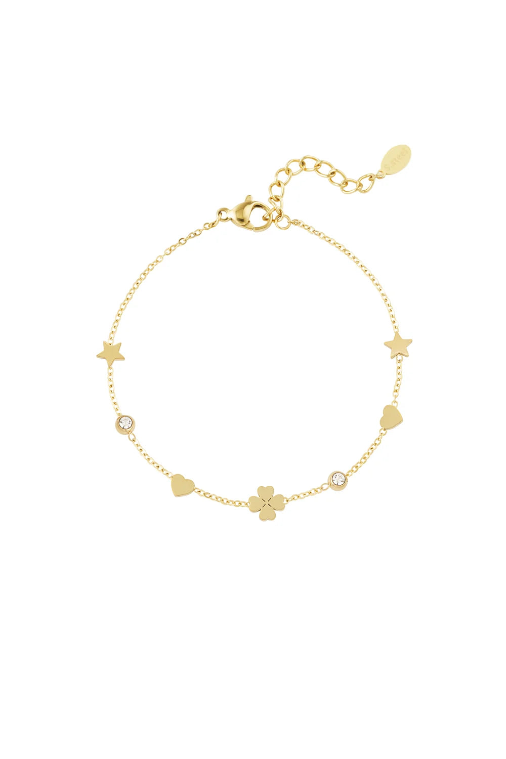 gleaming wish armband goud