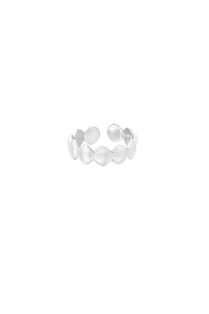 Shell soul ring zilver