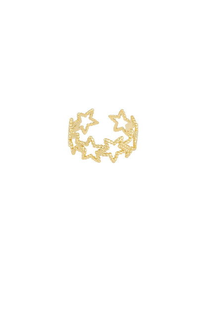 Sparkle all the way ring goud