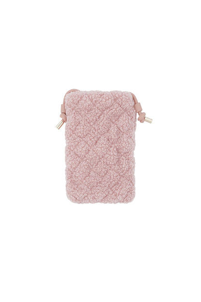 Telefoontas teddy roze