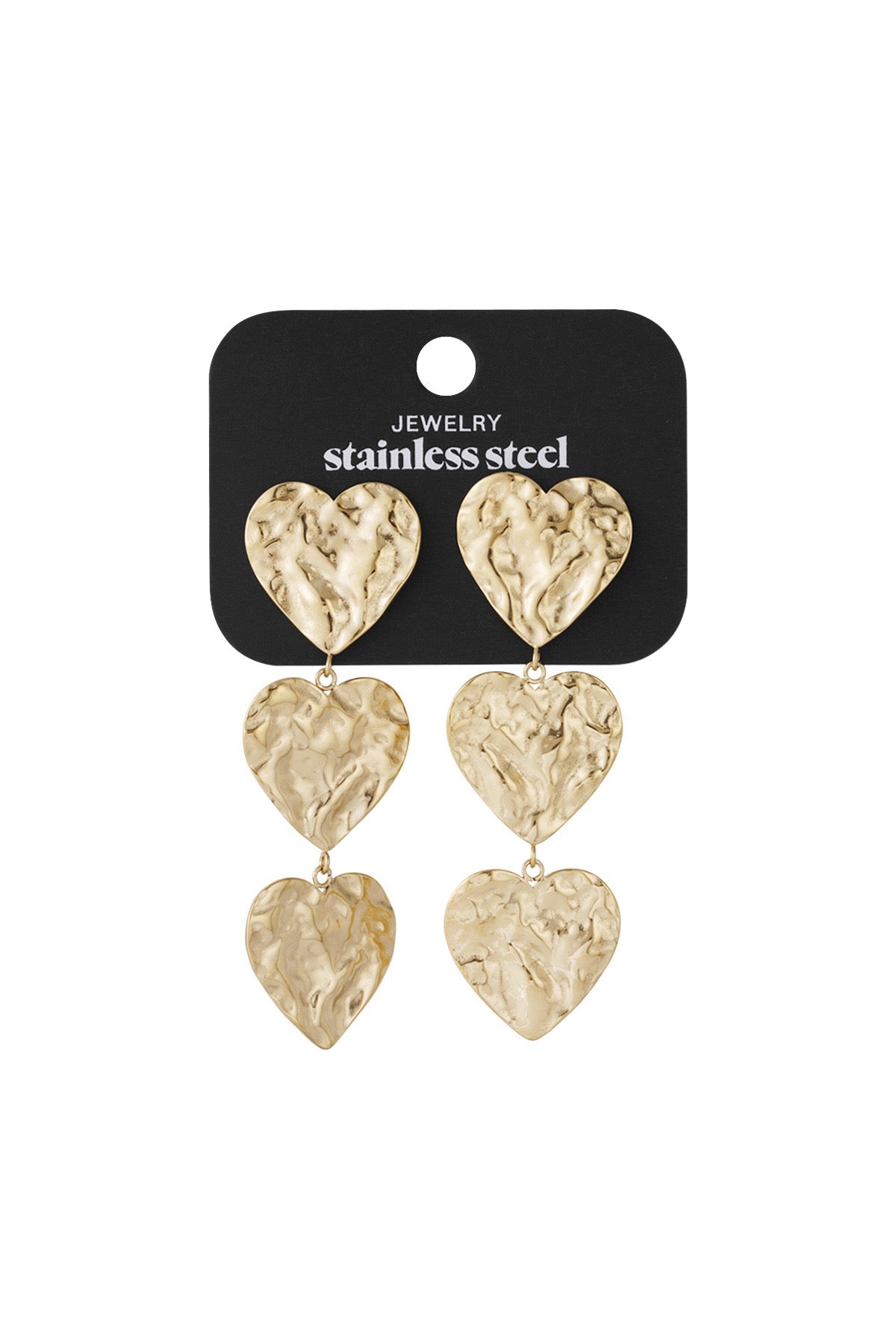 Romance lover oorbellen goud