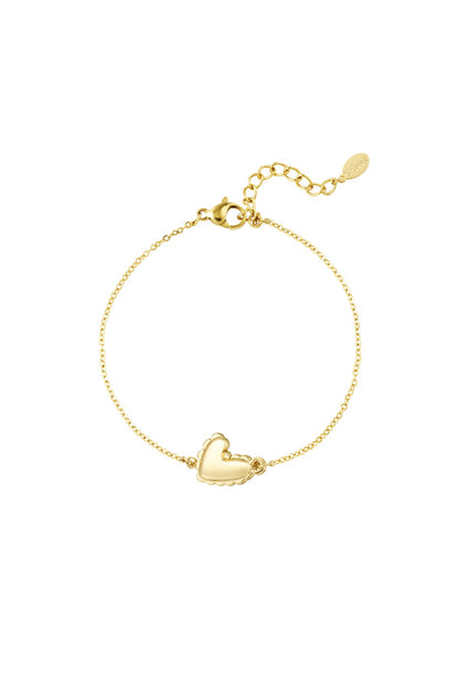 Pure joy armband goud