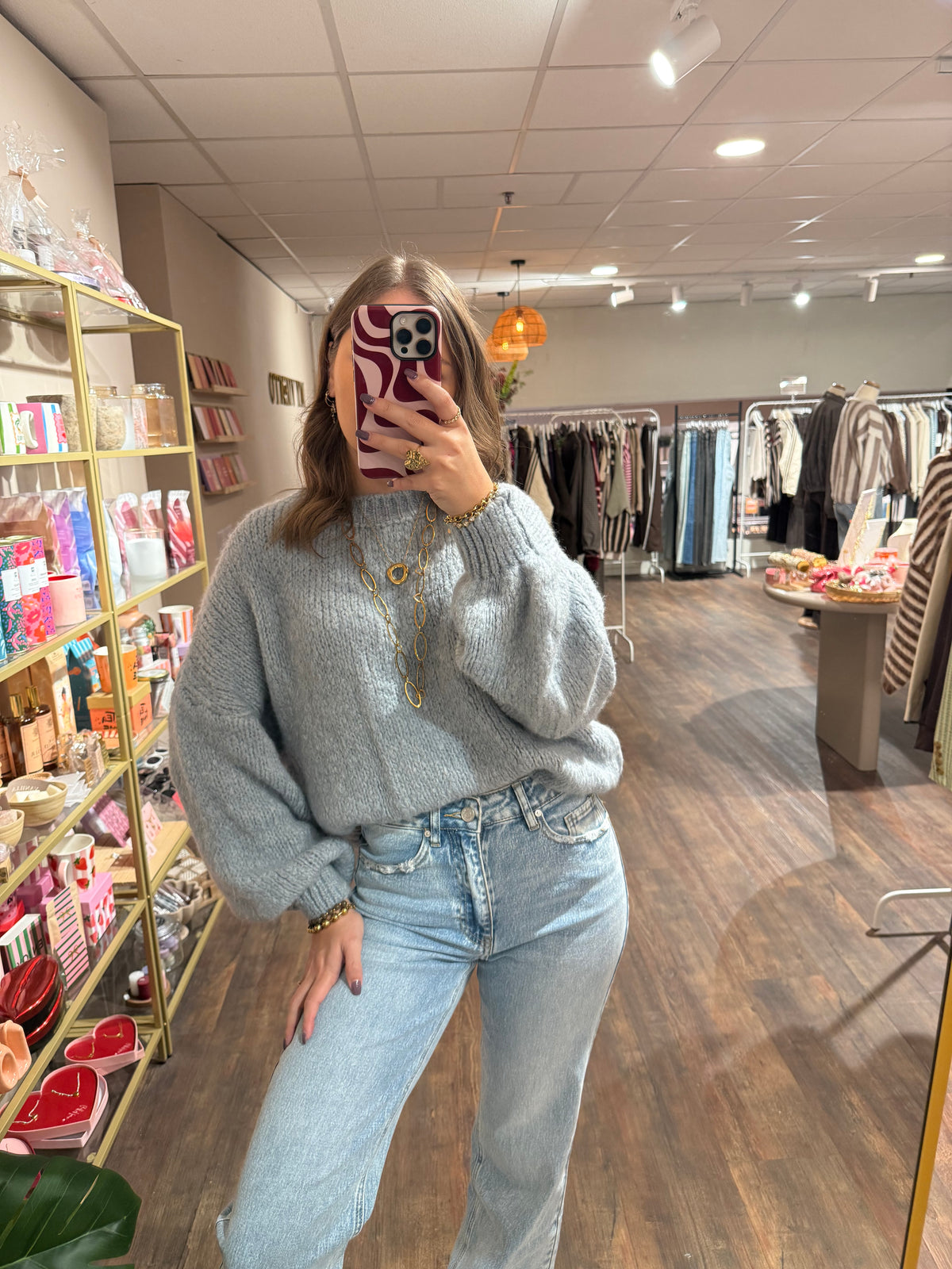 Romy - trui grijs