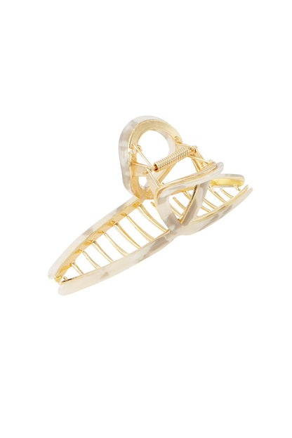 Haarklem krul marble groot