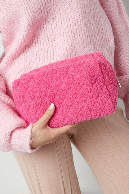 Teddy toilettas fuchsia
