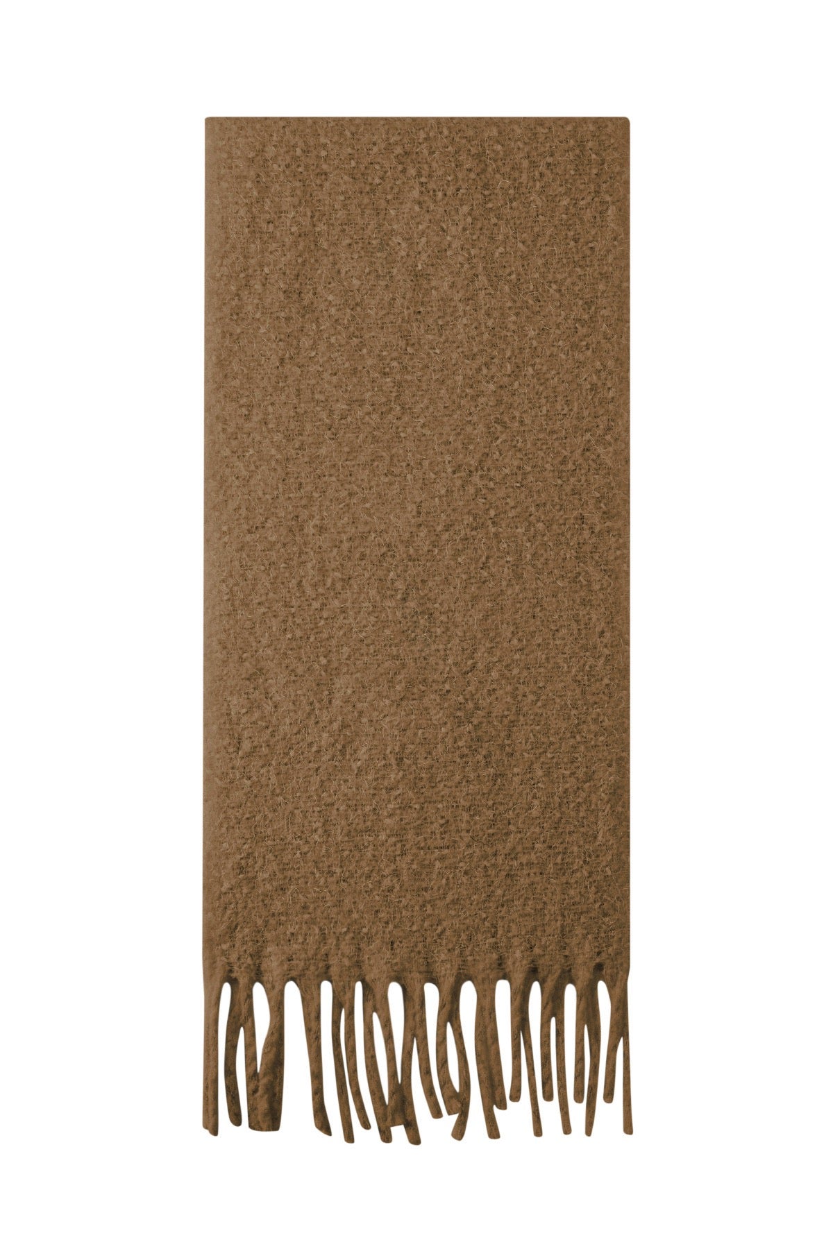 Effen sjaal bruin